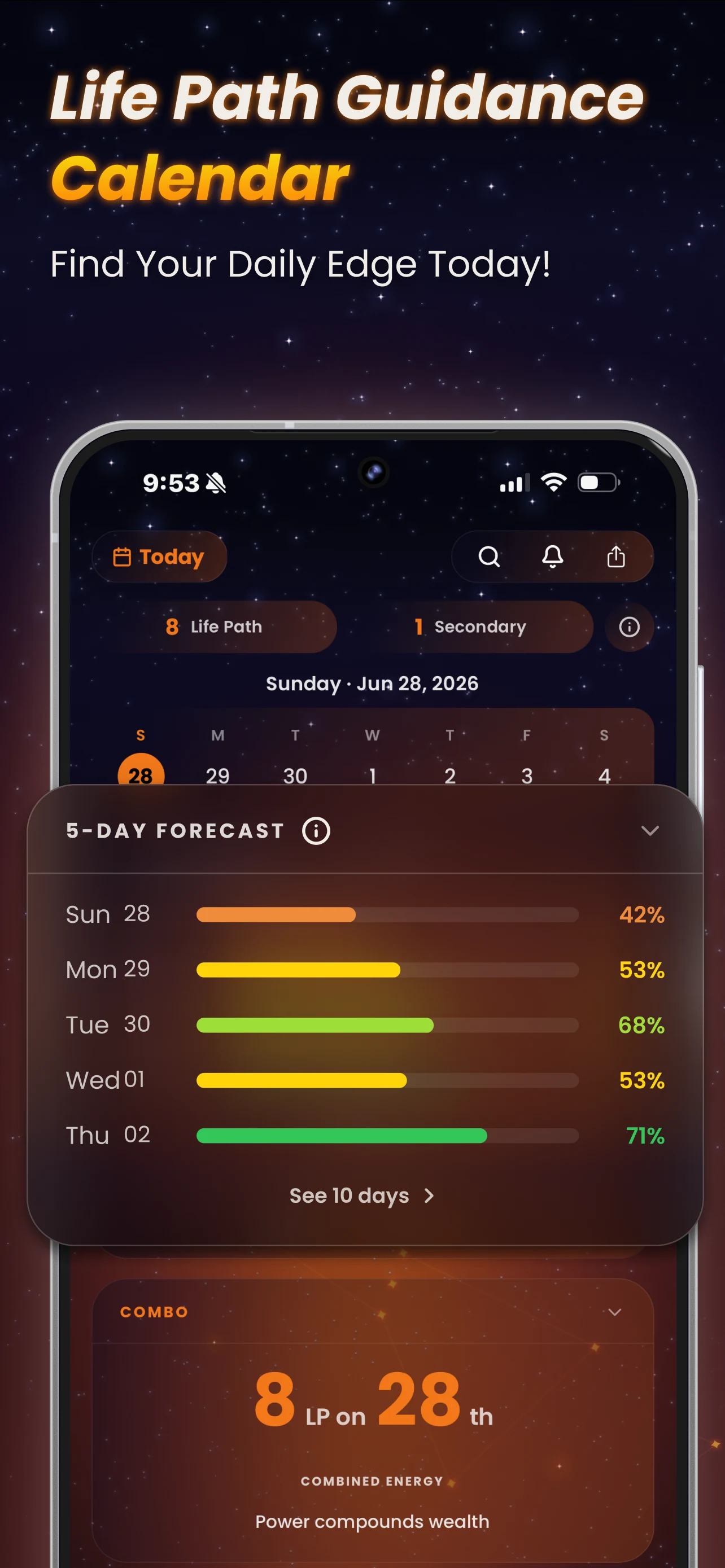 CUE Astrology screenshot
